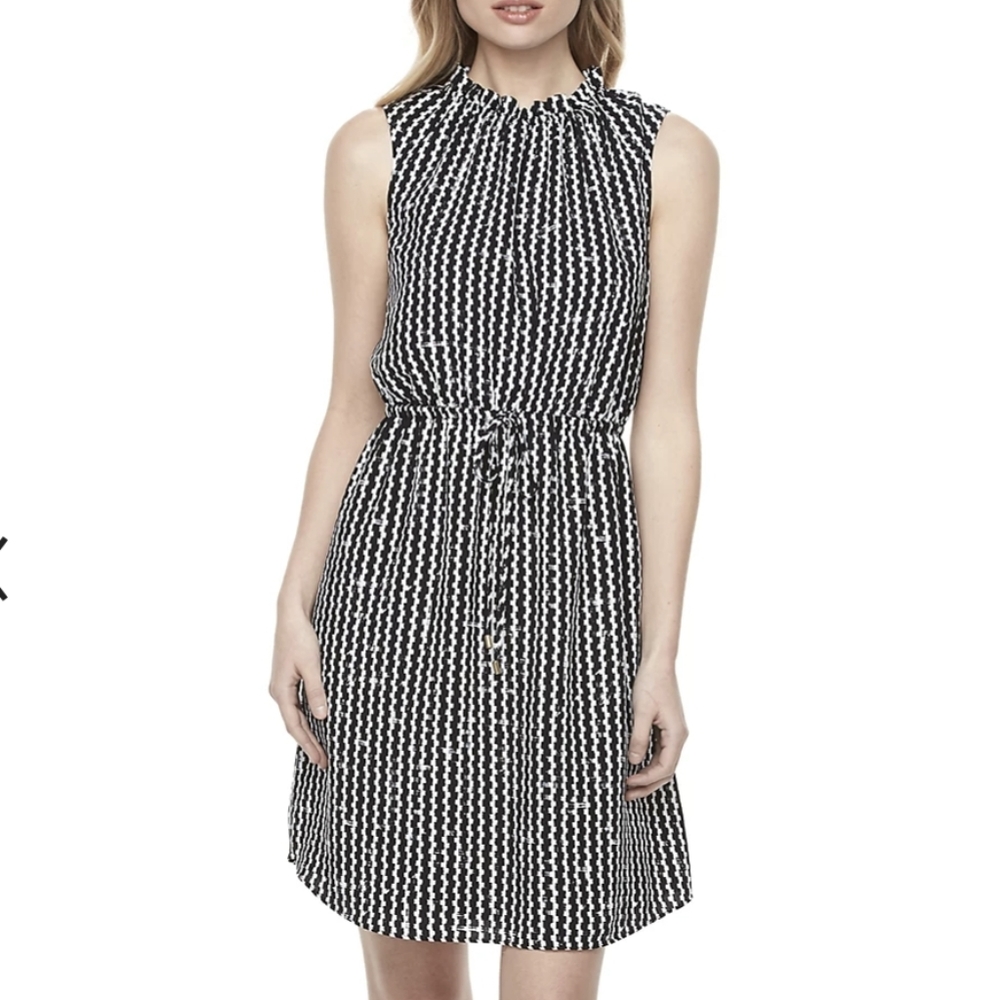 Drawstring dress